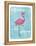 Flamingo-Erin Clark-Framed Premier Image Canvas