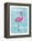 Flamingo-Erin Clark-Framed Premier Image Canvas