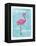 Flamingo-Erin Clark-Framed Premier Image Canvas