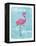 Flamingo-Erin Clark-Framed Premier Image Canvas