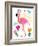 Flamingo-Jennifer McCully-Framed Art Print