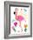 Flamingo-Jennifer McCully-Framed Art Print