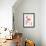 Flamingo-Jennifer McCully-Framed Art Print displayed on a wall