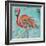 Flamingo-Kellie Day-Framed Art Print