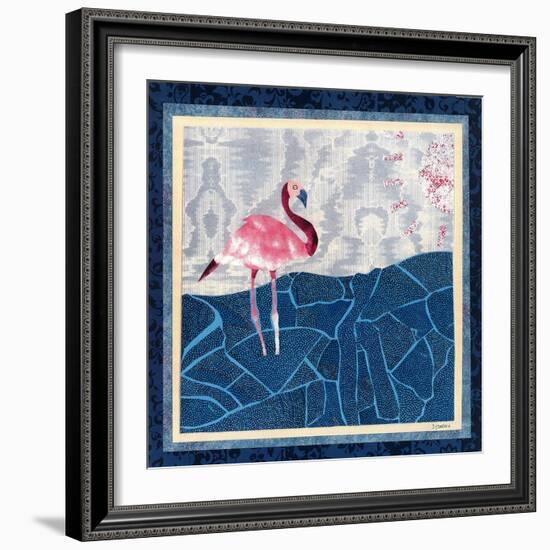 Flamingo-David Sheskin-Framed Giclee Print