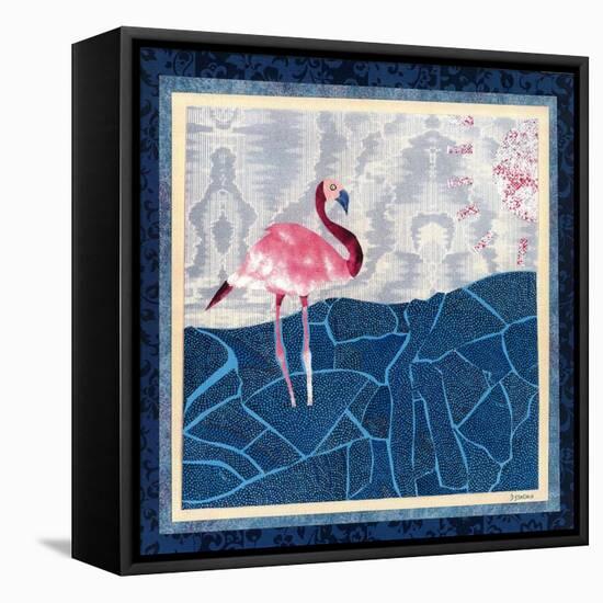 Flamingo-David Sheskin-Framed Premier Image Canvas