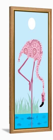 Flamingo-Teofilo Olivieri-Framed Premier Image Canvas