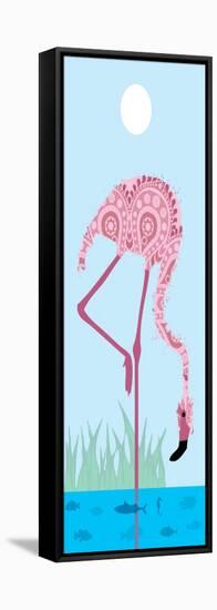 Flamingo-Teofilo Olivieri-Framed Premier Image Canvas