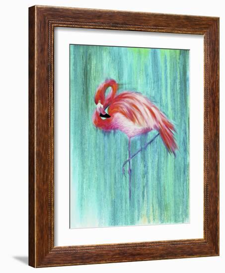 Flamingo-Michelle Faber-Framed Giclee Print