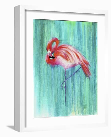 Flamingo-Michelle Faber-Framed Giclee Print