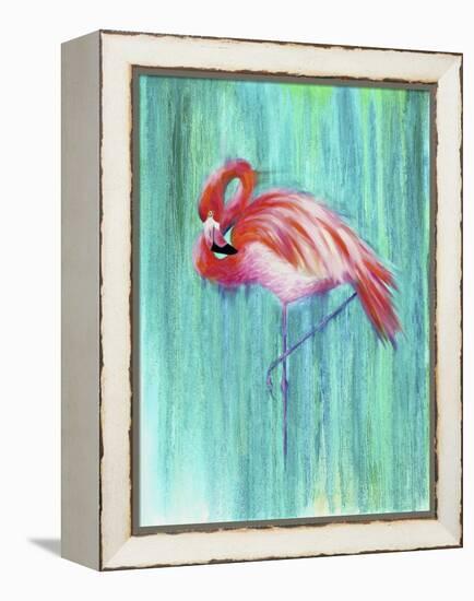 Flamingo-Michelle Faber-Framed Premier Image Canvas