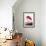 Flamingo-John James Audubon-Framed Art Print displayed on a wall