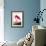 Flamingo-John James Audubon-Framed Art Print displayed on a wall
