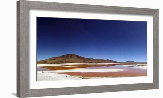 Flamingoes, Bolivian desert, Bolivia-Anthony Asael-Framed Photographic Print