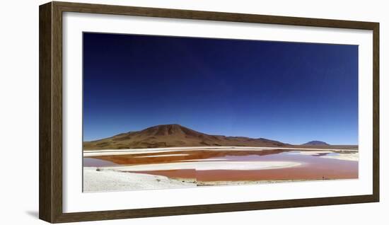 Flamingoes, Bolivian desert, Bolivia-Anthony Asael-Framed Photographic Print