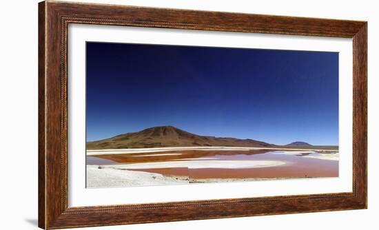 Flamingoes, Bolivian desert, Bolivia-Anthony Asael-Framed Photographic Print