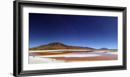 Flamingoes, Bolivian desert, Bolivia-Anthony Asael-Framed Photographic Print