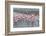 Flamingos, Walvis Bay, Erongo Region, Namibia-Keren Su-Framed Photographic Print