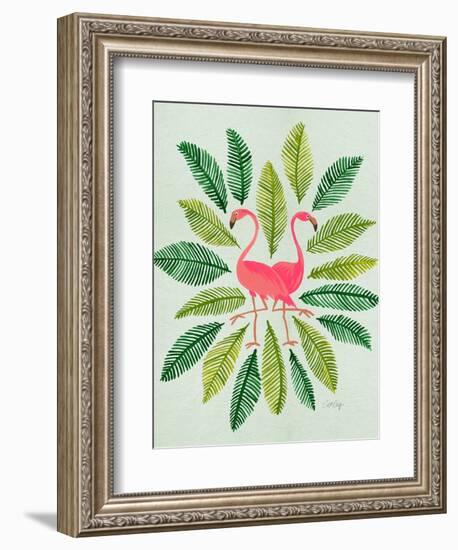 Flamingos-Cat Coquillette-Framed Art Print