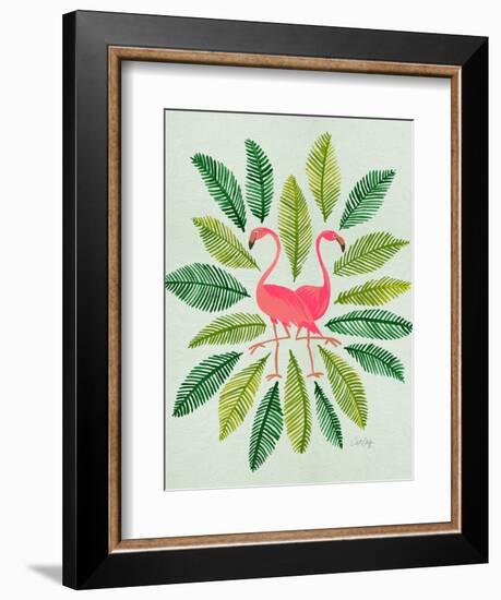 Flamingos-Cat Coquillette-Framed Art Print