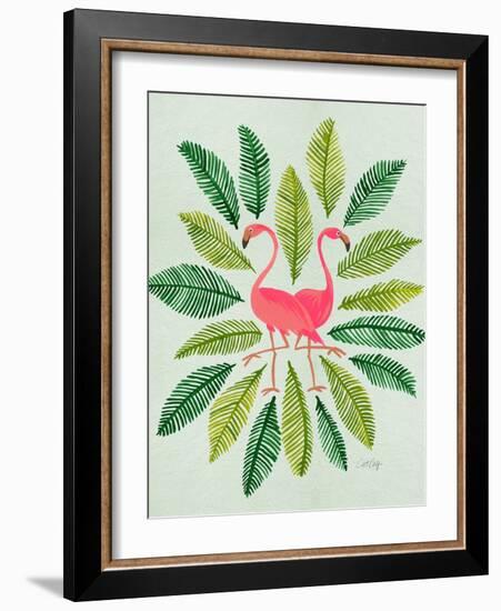 Flamingos-Cat Coquillette-Framed Art Print