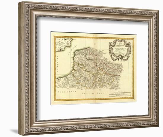 Flandre francoise, Artois, Picardie, Boulenois, c.1785-Rigobert Bonne-Framed Art Print