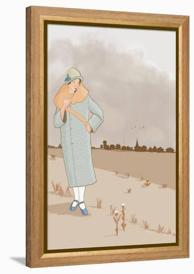 Flapper Fashion, 2022 (Digital)-Roberta Murray-Framed Premier Image Canvas