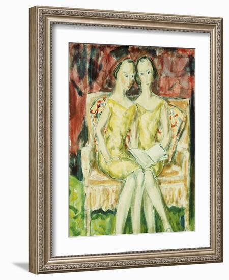 Flappers, Circa 1925-1927-Alfred Henry Maurer-Framed Giclee Print