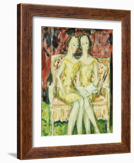 Flappers, Circa 1925-1927-Alfred Henry Maurer-Framed Giclee Print