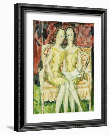 Flappers, Circa 1925-1927-Alfred Henry Maurer-Framed Giclee Print