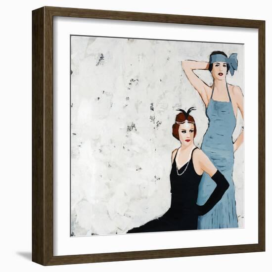 Flappers-Clayton Rabo-Framed Giclee Print