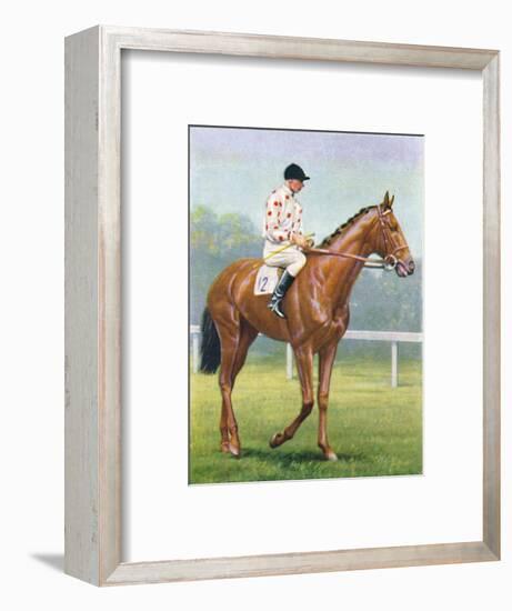 Flares, Jockey: R.A. Jones', 1939-Unknown-Framed Giclee Print