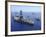 Flaring Operations Conducted by the Drillship Discoverer Enterprise-Stocktrek Images-Framed Photographic Print