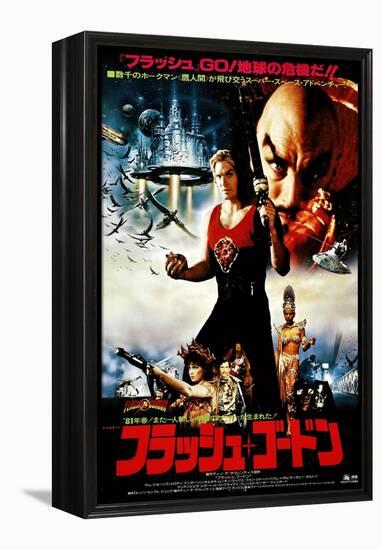 Flash Gordon, Japanese Poster, 1980-null-Framed Stretched Canvas