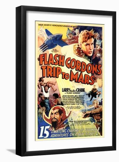 Flash Gordon's Trip to Mars-null-Framed Art Print