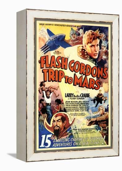 Flash Gordon's Trip to Mars-null-Framed Stretched Canvas