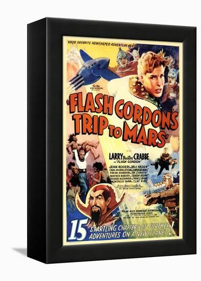 Flash Gordon's Trip to Mars-null-Framed Stretched Canvas