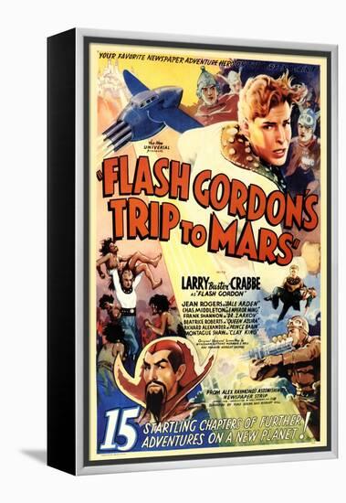 Flash Gordon's Trip to Mars-null-Framed Stretched Canvas