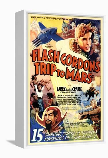 Flash Gordon's Trip to Mars-null-Framed Stretched Canvas