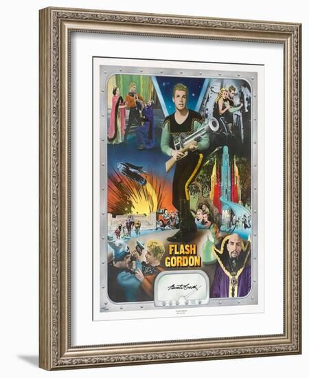 Flash Gordon: Space Soldiers, 1936, "Flash Gordon" Directed by Ray Taylor, Frederick Stephani-null-Framed Giclee Print