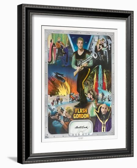 Flash Gordon: Space Soldiers, 1936, "Flash Gordon" Directed by Ray Taylor, Frederick Stephani-null-Framed Giclee Print