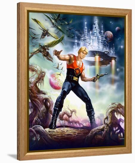 Flash Gordon-null-Framed Stretched Canvas