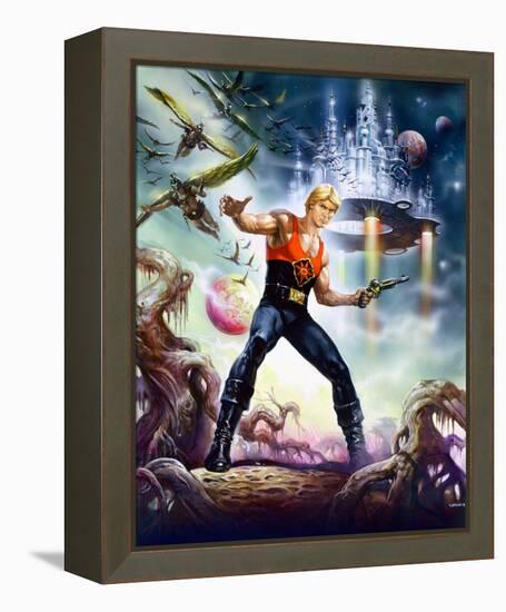 Flash Gordon-null-Framed Stretched Canvas