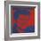 Flash-November 22, 1963, 1968 (red & blue)-Andy Warhol-Framed Art Print