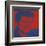 Flash-November 22, 1963, 1968 (red & blue)-Andy Warhol-Framed Art Print