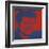 Flash-November 22, 1963, 1968 (red & blue)-Andy Warhol-Framed Art Print