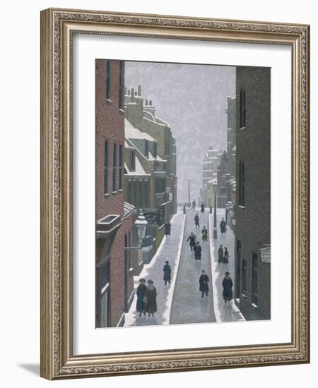 Flask Walk, Hampstead, 1922 (Oil on Canvas)-Charles Ginner-Framed Giclee Print