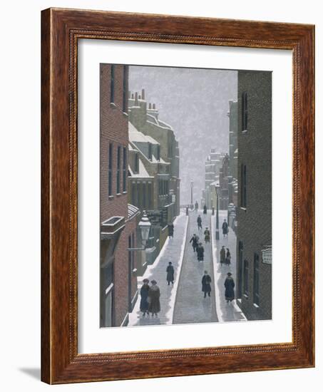 Flask Walk, Hampstead, 1922 (Oil on Canvas)-Charles Ginner-Framed Giclee Print