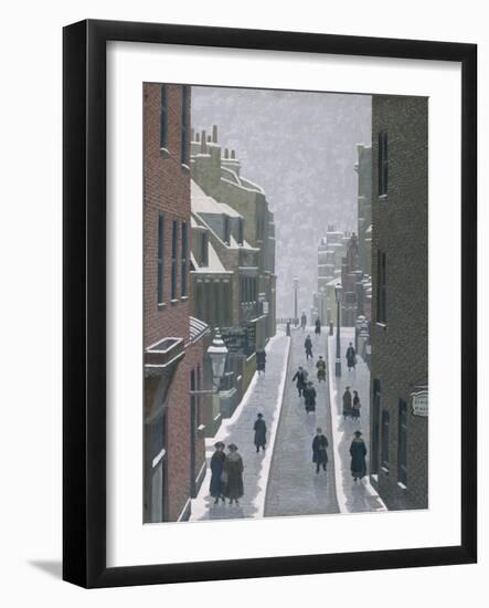 Flask Walk, Hampstead, 1922 (Oil on Canvas)-Charles Ginner-Framed Giclee Print