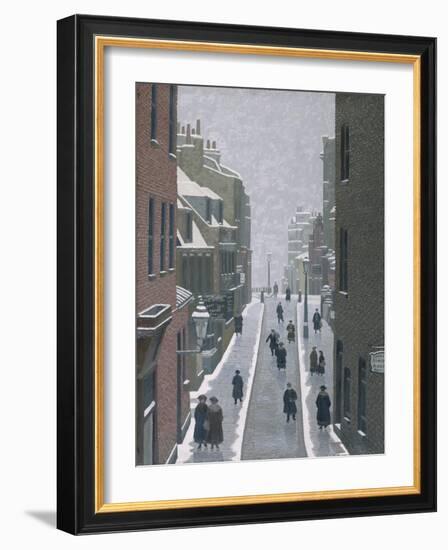 Flask Walk, Hampstead, 1922 (Oil on Canvas)-Charles Ginner-Framed Giclee Print